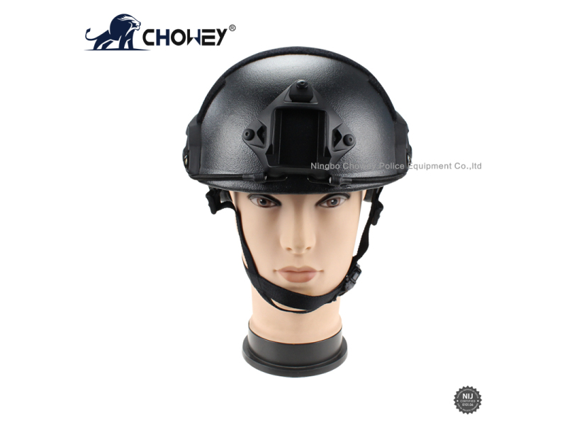 Military Bulletproof Helmet with Tactical Rail FAST Model Ballistic Helmet  BH1417